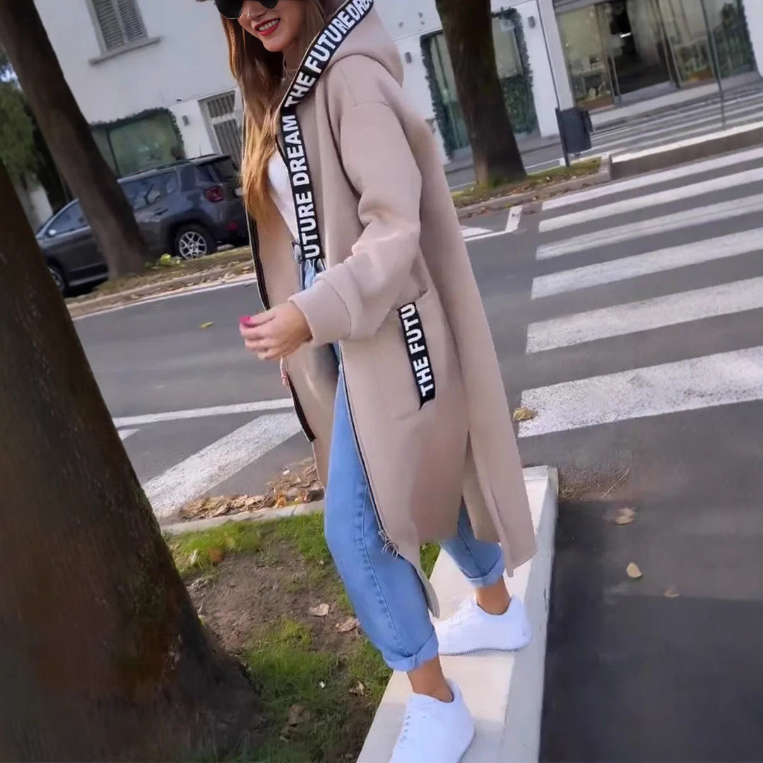 Aleixo - Elegante Sudadera Larga Con Capucha