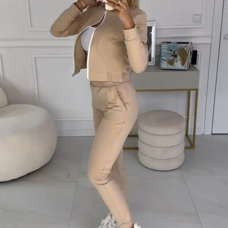 Sandra - Chándal de 3 Piezas con Cremallera