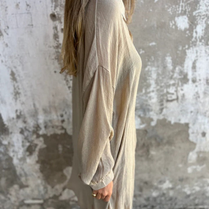 Lorelie - Conjunto De Dos Piezas Con Camisa De Anga Larga y Pantalón Corto