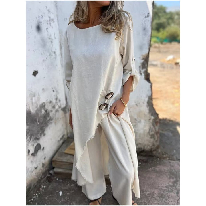 Tilda - Conjunto De Dos Piezas Con Cuello Redondo