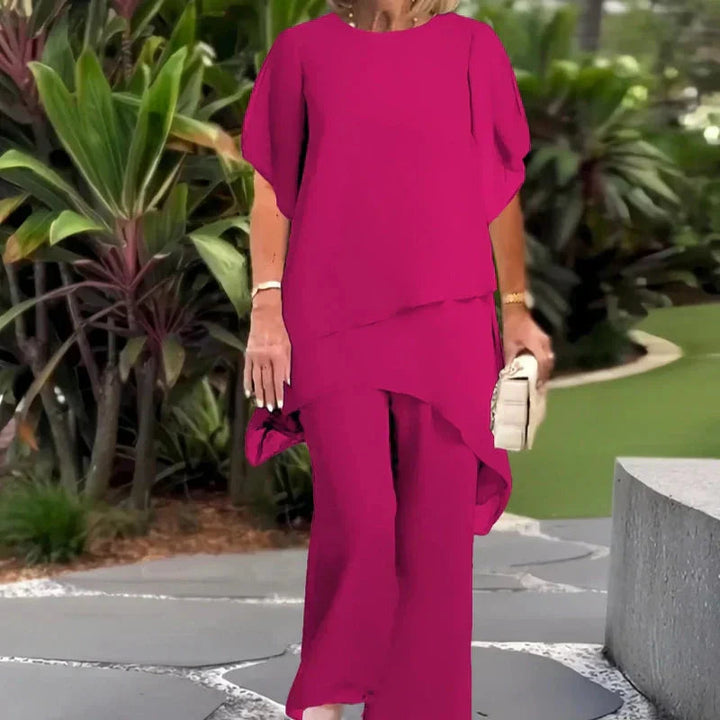 Lianah - Conjunto De Blusa y Pantalón Ancho