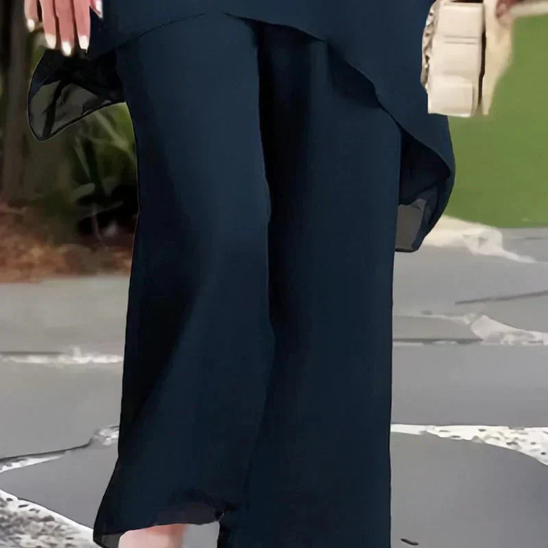 Lianah - Conjunto De Blusa y Pantalón Ancho
