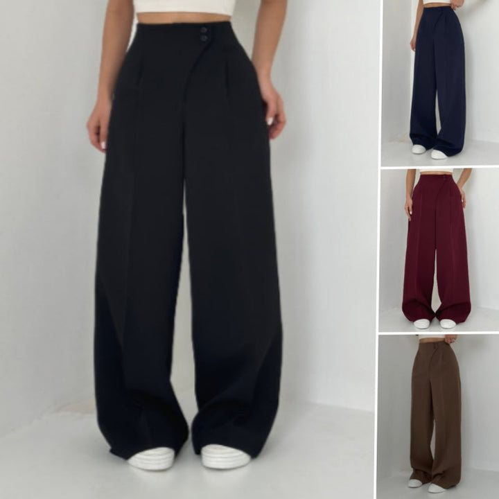 Mariani - Pantalones Anchos De Moda