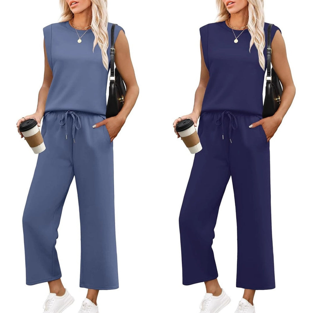Odeta - Conjunto Informal De Dos Piezas