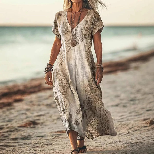 Lovisa - Vestido de Manga Corta Con Estampado