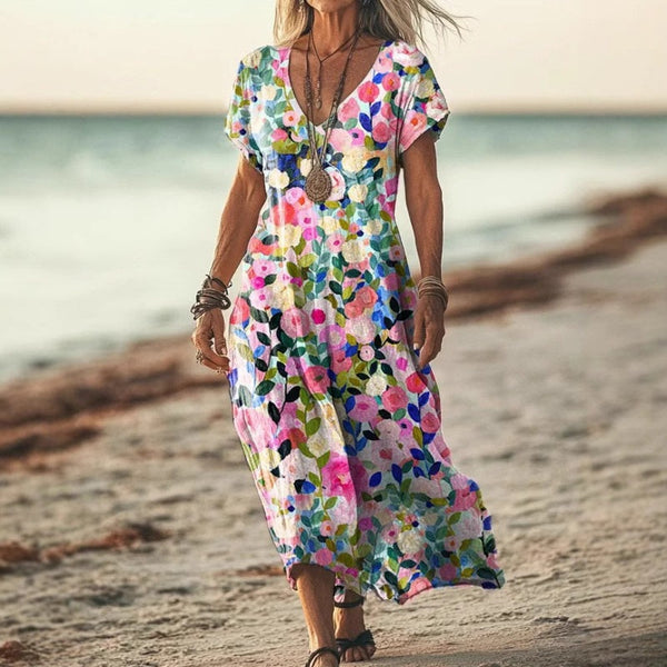 Lovisa - Vestido de Manga Corta Con Estampado