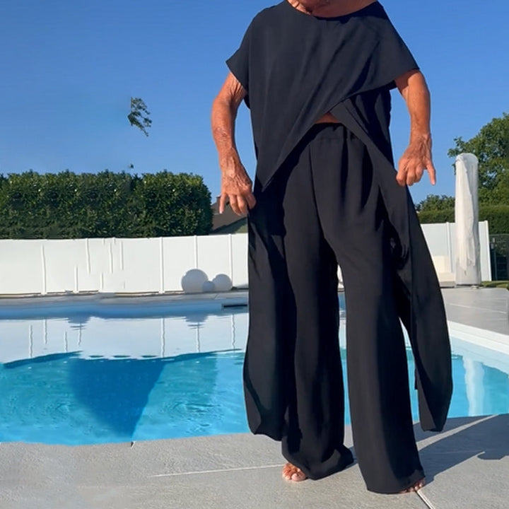 Shelagh - Conjunto De Arriba Con Hombros Descubiertos y Pantalón