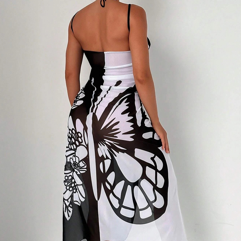 Melora - Pareo Con Estampado De Mariposas