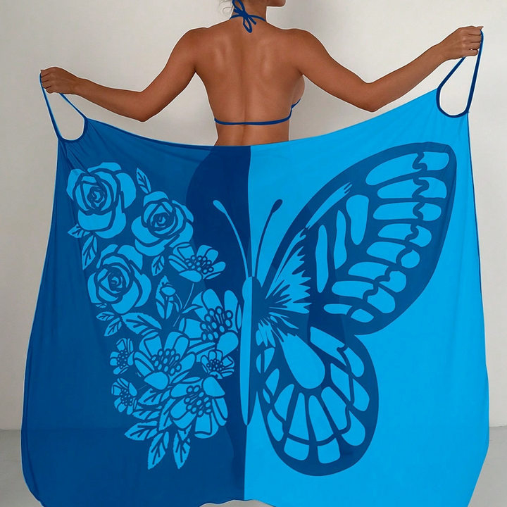 Melora - Pareo Con Estampado De Mariposas