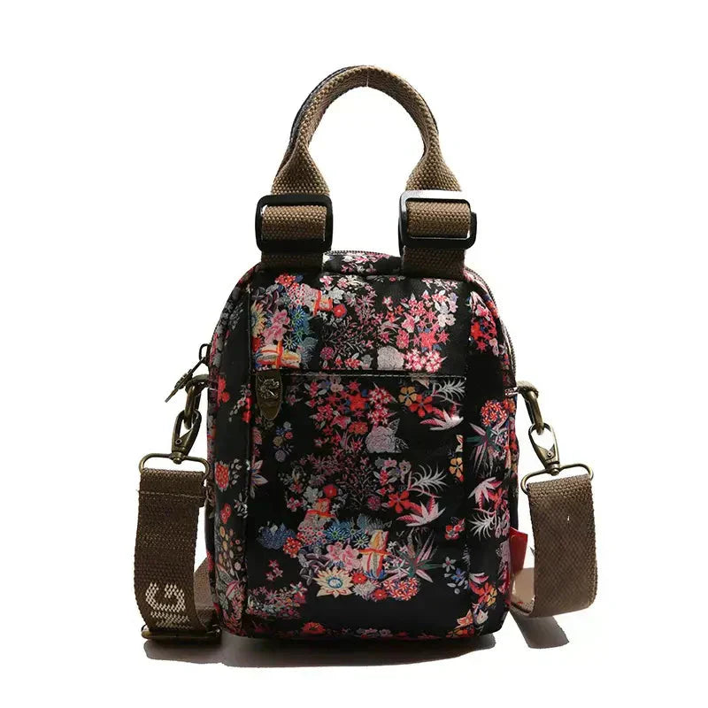 Sibella - Bolso Bandolera Multicapa Con Estampado De Moda