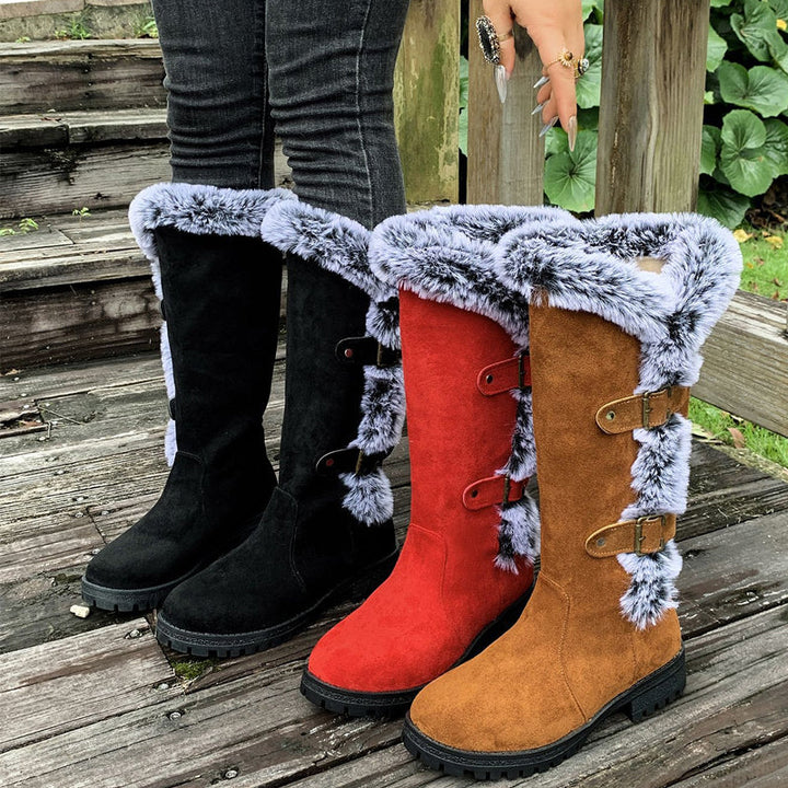 Zooey - Elegantes Botas Antideslizantes Para La Nieve