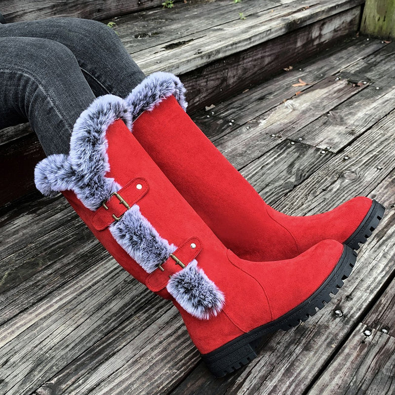 Zooey - Elegantes Botas Antideslizantes Para La Nieve