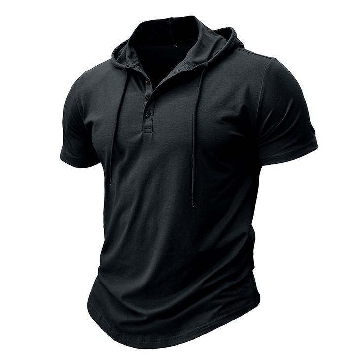 Rechard - Elegante Camiseta Deportiva Con Capucha