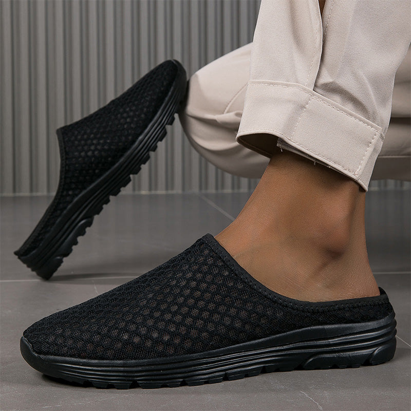 Nesrine - Zapatos Tipo Mule De Malla Transpirable