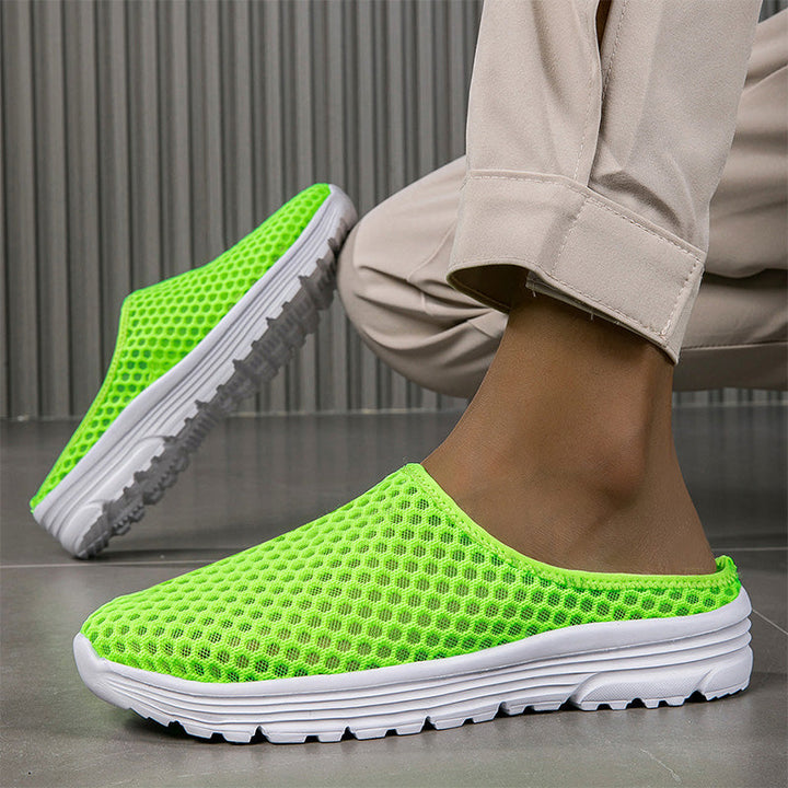 Nesrine - Zapatos Tipo Mule De Malla Transpirable