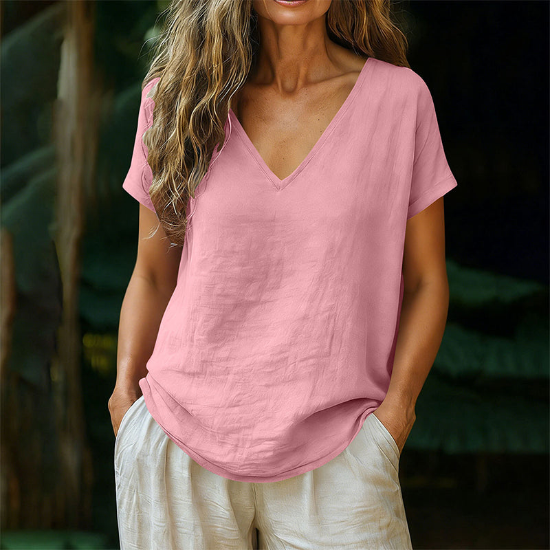 Norrah - Camiseta Con Cuello en V