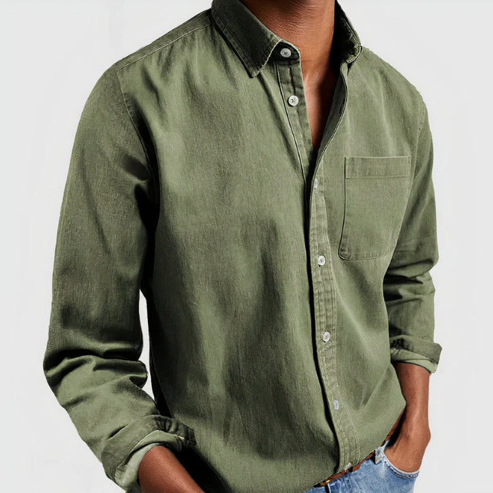 Juozapas - Camisa Versátil De Algodón Para el Verano