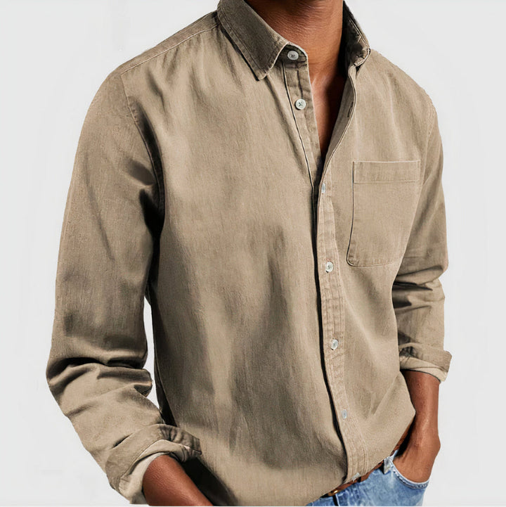 Juozapas - Camisa Versátil De Algodón Para el Verano